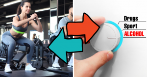 el alcohol y el entrenamiento de fuerza